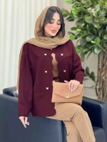 مانتو کتی فرحناز کد 6153 - تصویر 7