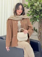 مانتو کتی فرحناز کد 6153 - تصویر 4