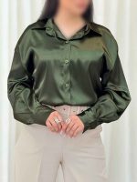 شومیز ساتن افرا کد 6179
