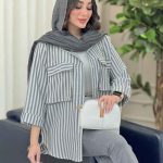 مانتو راه راه