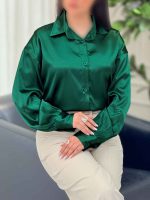 شومیز ساتن افرا کد 6179 - تصویر 39