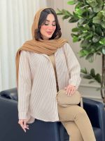 شومیز راه راه تک جیب کد 6208 - تصویر 7