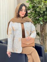 مانتو طرح دار هلما کد 6209 - تصویر 13