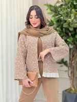 مانتو طرح دار میخک کد 6211 - تصویر 19