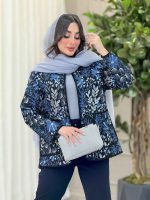 مانتو طرح دار هلما کد 6209 - تصویر 19