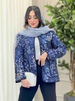 مانتو طرح دار هلما کد 6209