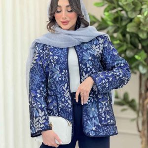 مانتو طرح دار هلما کد 6209
