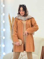 مانتو چهار جیب پایین بندی کد 6195 - تصویر 5