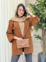 مانتو دو دکمه امیلیا کد 6224 - تصویر 13