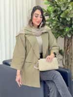 مانتو دو دکمه امیلیا کد 6224 - تصویر 27