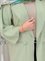 مانتو دو دکمه امیلیا کد 6224 - تصویر 26