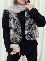 شومیز دو تکه طرح دار کد 6205 - تصویر 4