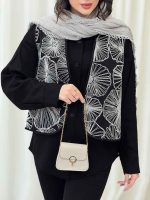 شومیز دو تکه طرح دار کد 6205 - تصویر 2