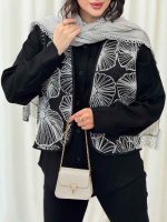 شومیز دو تکه طرح دار کد 6205 - تصویر 5