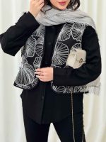 شومیز دو تکه طرح دار کد 6205 - تصویر 9