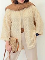 شومیز طرح لوزی سیما کد 6243 - تصویر 15