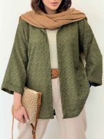 شومیز طرح لوزی سیما کد 6243