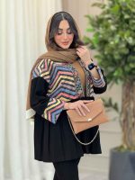 مانتو پیله دار شکوفه کد 6238 - تصویر 11