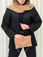 مانتو ژاکارد گلبرگ کد 6206 - تصویر 2