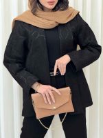 مانتو ژاکارد گلبرگ کد 6206 - تصویر 5