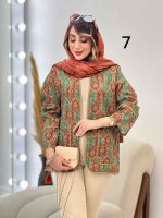 مانتو طرح دار ترلان کد 6241 - تصویر 24