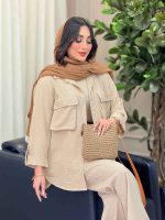 شومیز آستین پاگن تارا کد 6251 - تصویر 21
