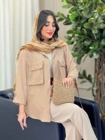 شومیز آستین پاگن تارا کد 6251 - تصویر 13