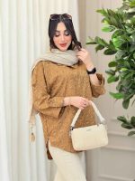 شومیز آستین پاگن شبنم کد 6274 - تصویر 3