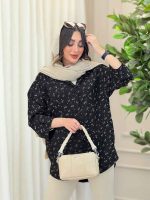 شومیز آستین پاگن شبنم کد 6274 - تصویر 6