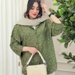 شومیز آستین پاگن شبنم کد 6274