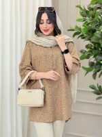 شومیز جلو دکمه نسترن کد 6281 - تصویر 9