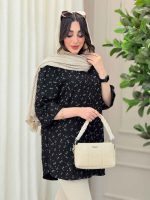 شومیز جلو دکمه نسترن کد 6281 - تصویر 7