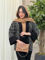 مانتو پولک دوزی زمرد کد 6278 - تصویر 15