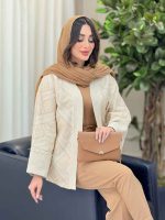 مانتو پولک دوزی زمرد کد 6278 - تصویر 2
