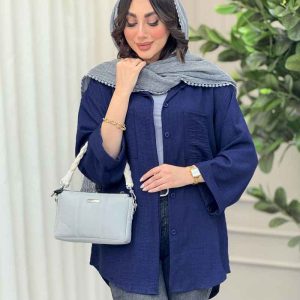 شومیز پشت دکمه رکسانا کد 6275