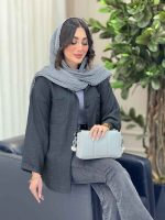 شومیز پشت دکمه رکسانا کد 6275 - تصویر 8