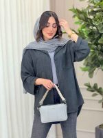 شومیز پشت دکمه رکسانا کد 6275 - تصویر 6