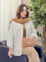 مانتو ریش دار آستین پیله کد 6295 - تصویر 3
