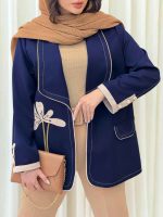 مانتو آستین سه دکمه گیتا کد 6307 - تصویر 9