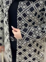 مانتو طرح دار آوینا کد 6279 - تصویر 9