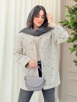 شومیز تک جیب پشت پیله کد 6291 - تصویر 4