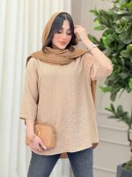 مانتو پشت پیله جلو بسته کد 6286 - تصویر 9