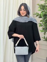 مانتو پشت پیله جلو بسته کد 6286 - تصویر 6