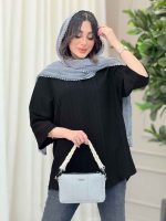 مانتو پشت پیله جلو بسته کد 6286 - تصویر 8