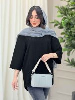 مانتو پشت پیله جلو بسته کد 6286 - تصویر 16