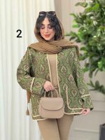 مانتو طرح دار توسکا کد 6332 - تصویر 10