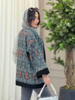 مانتو طرح دار نگار کد 6315 - تصویر 10