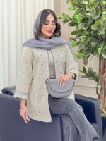 مانتو دانتل آستین پاکتی کد 6287 - تصویر 11