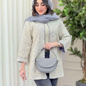 مانتو دانتل آستین پاکتی کد 6287