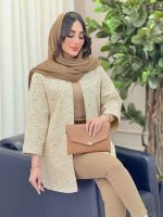 مانتو دانتل آستین پاکتی کد 6287 - تصویر 6